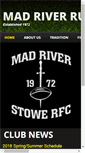 Mobile Screenshot of madriverrugby.com